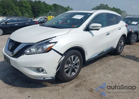 2015 Nissan Murano Sl from USA, damaged, VIN 5N1AZ2MH2FN289797